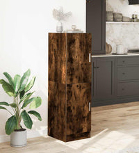 Küchenschrank Räuchereiche 38x41,5x131,5 cm Holzwerkstoff