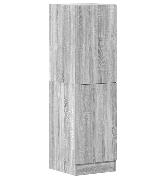 Küchenschrank Grau Sonoma 38x41,5x131,5 cm Holzwerkstoff