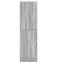 Küchenschrank Grau Sonoma 38x41,5x131,5 cm Holzwerkstoff