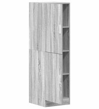 Küchenschrank Grau Sonoma 38x41,5x131,5 cm Holzwerkstoff