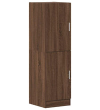 Küchenschrank Braun Eichen-Optik 38x41,5x131,5 cm Holzwerkstoff