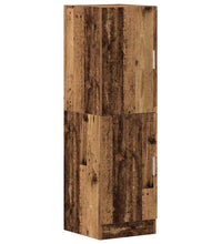 Küchenschrank Altholz-Optik 38x41,5x131,5 cm Holzwerkstoff
