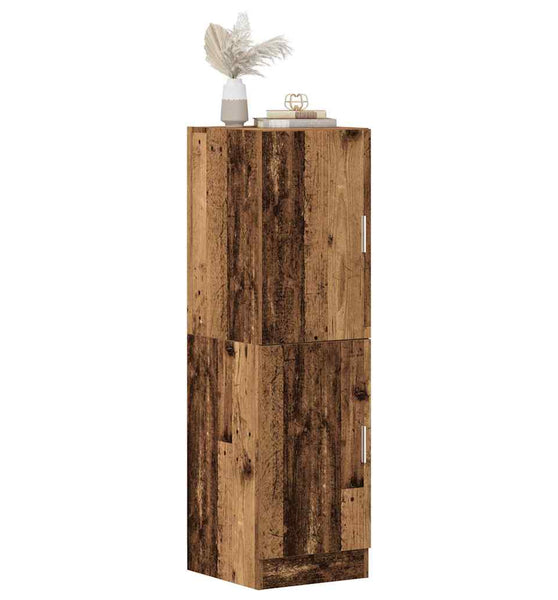 Küchenschrank Altholz-Optik 38x41,5x131,5 cm Holzwerkstoff