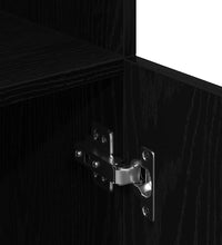 Küchenschrank Schwarz 57x41,5x131,5 cm Holzwerkstoff