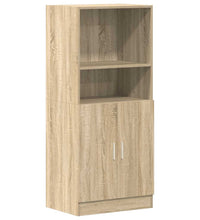 Küchenschrank Sonoma-Eiche 57x41,5x131,5 cm Holzwerkstoff