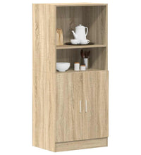Küchenschrank Sonoma-Eiche 57x41,5x131,5 cm Holzwerkstoff