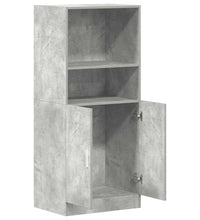 Küchenschrank Betongrau 57x41,5x131,5 cm Holzwerkstoff