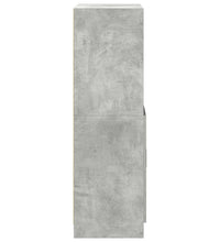 Küchenschrank Betongrau 57x41,5x131,5 cm Holzwerkstoff
