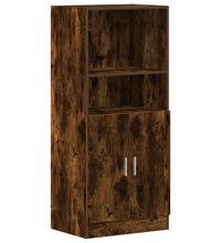 Küchenschrank Räuchereiche 57x41,5x131,5 cm Holzwerkstoff