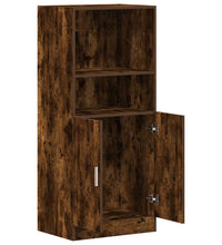Küchenschrank Räuchereiche 57x41,5x131,5 cm Holzwerkstoff