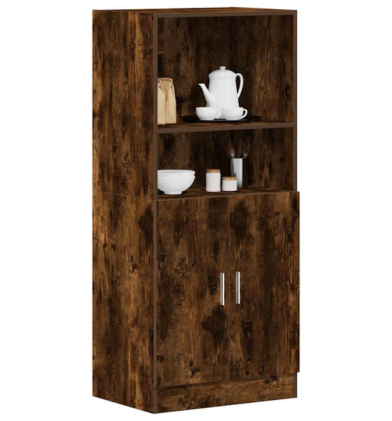Küchenschrank Räuchereiche 57x41,5x131,5 cm Holzwerkstoff