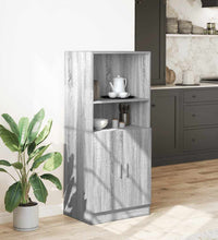 Küchenschrank Grau Sonoma 57x41,5x131,5 cm Holzwerkstoff