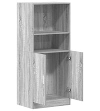 Küchenschrank Grau Sonoma 57x41,5x131,5 cm Holzwerkstoff