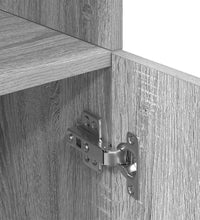 Küchenschrank Grau Sonoma 57x41,5x131,5 cm Holzwerkstoff