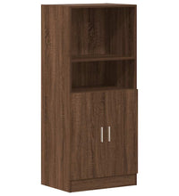 Küchenschrank Braun Eichen-Optik 57x41,5x131,5 cm Holzwerkstoff