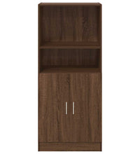 Küchenschrank Braun Eichen-Optik 57x41,5x131,5 cm Holzwerkstoff