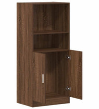 Küchenschrank Braun Eichen-Optik 57x41,5x131,5 cm Holzwerkstoff