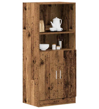 Küchenschrank Altholz-Optik 57x41,5x131,5 cm Holzwerkstoff