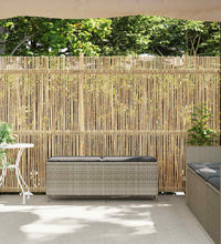 Gartenbank mit Kissen Hellgrau 110x30x40,5 cm Poly Rattan
