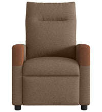 Massagesessel Braun Stoff