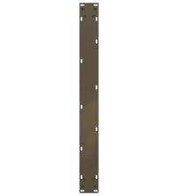 Esstisch Hellbraun 280x120x74 cm Massivholz Eiche Oval