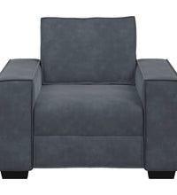 Sessel Dunkelgrau 59 cm Samt