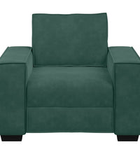 Sessel Dunkelgrün 59 cm Samt