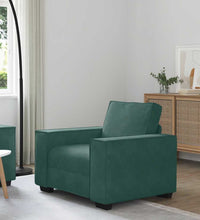 Sessel Dunkelgrün 59 cm Samt