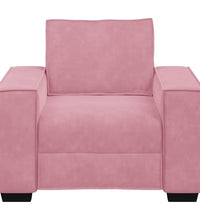 Sessel Rosa 59 cm Samt
