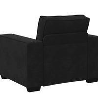 Sessel Schwarz 59 cm Samt