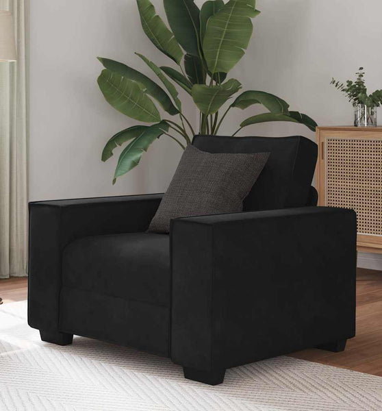 Sessel Schwarz 59 cm Samt