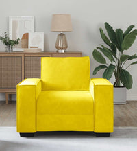 Sessel Gelb 59 cm Samt