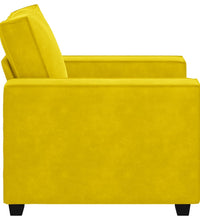 Sessel Gelb 59 cm Samt