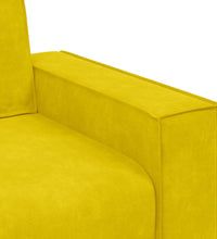 Sessel Gelb 59 cm Samt