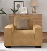 Sessel Braun 59 cm Samt