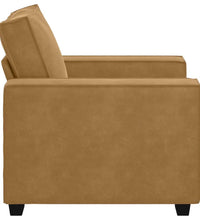 Sessel Braun 59 cm Samt