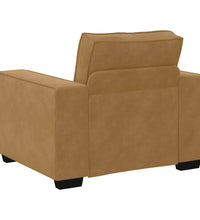 Sessel Braun 59 cm Samt