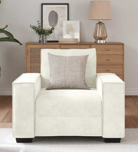 Sessel Creme 59 cm Samt