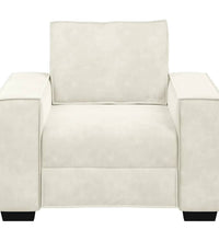 Sessel Creme 59 cm Samt