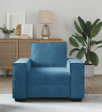 Sessel Blau 59 cm Samt