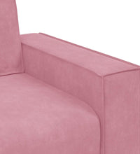 2-Sitzer-Sofa Rosa 140 cm Samt