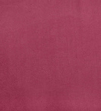 2-Sitzer-Sofa Weinrot 140 cm Samt