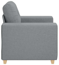 Sessel Hellgrau 59 cm Stoff