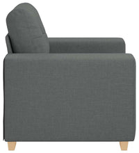 Sessel Dunkelgrau 59 cm Stoff