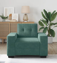 Sessel Dunkelgrün 59 cm Samt