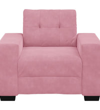 Sessel Rosa 59 cm Samt