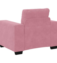 Sessel Rosa 59 cm Samt
