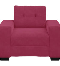 Sessel Weinrot 59 cm Samt