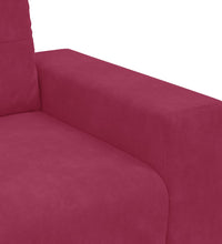 Sessel Weinrot 59 cm Samt