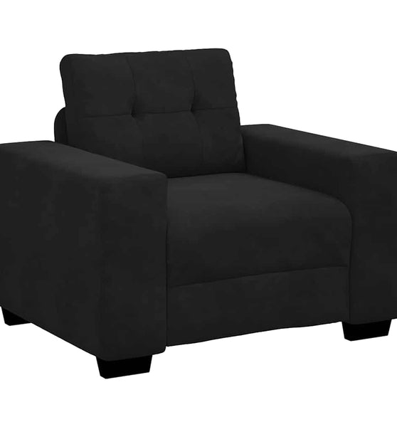 Sessel Schwarz 59 cm Samt